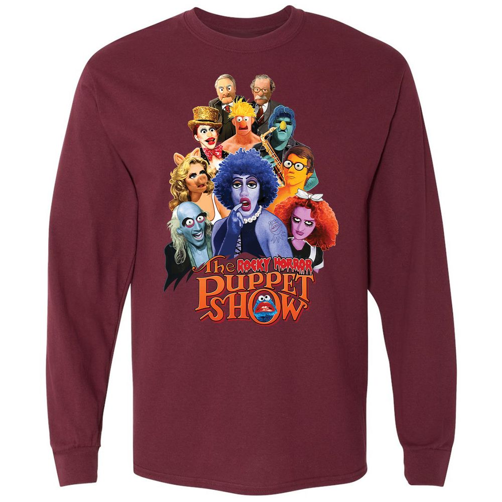 Long Sleeve T-Shirt - Z5AUEJD4 - Maroon - 11