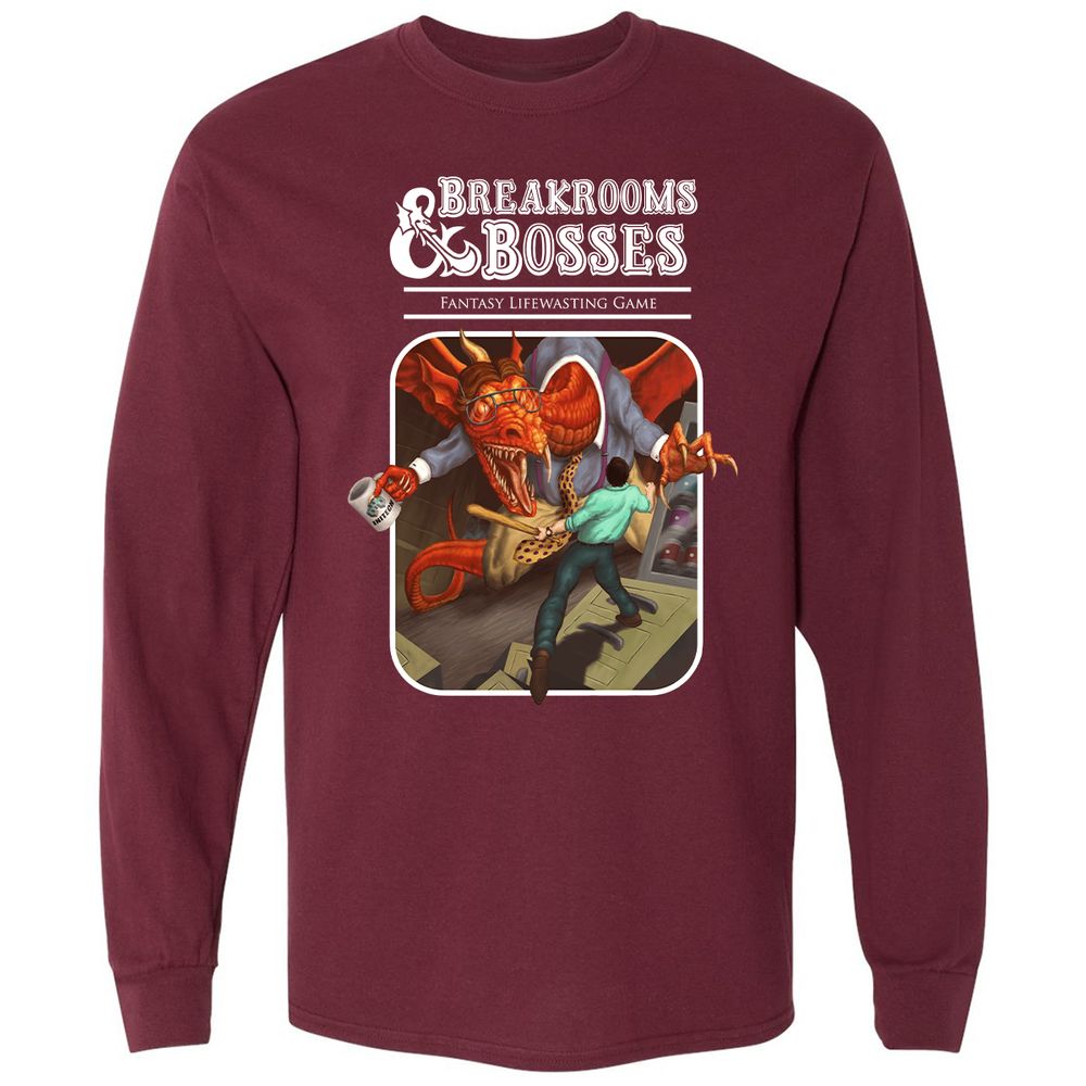 Long Sleeve T-Shirt - L732V3BG - Maroon - 11