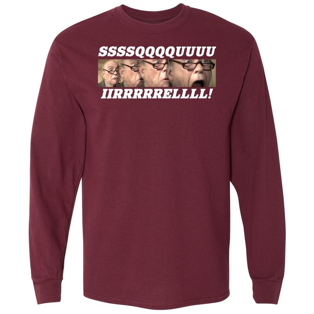 Long Sleeve T-Shirt - E7P32GB2 - Maroon - 11