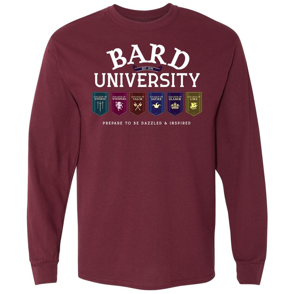 Long Sleeve T-Shirt - M7L7ZZGK - Maroon - 11