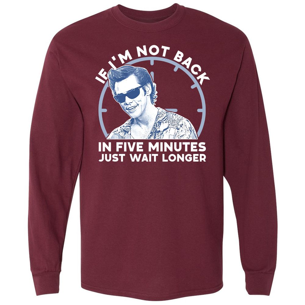 Long Sleeve T-Shirt - SS3TGQN1 - Maroon - 11