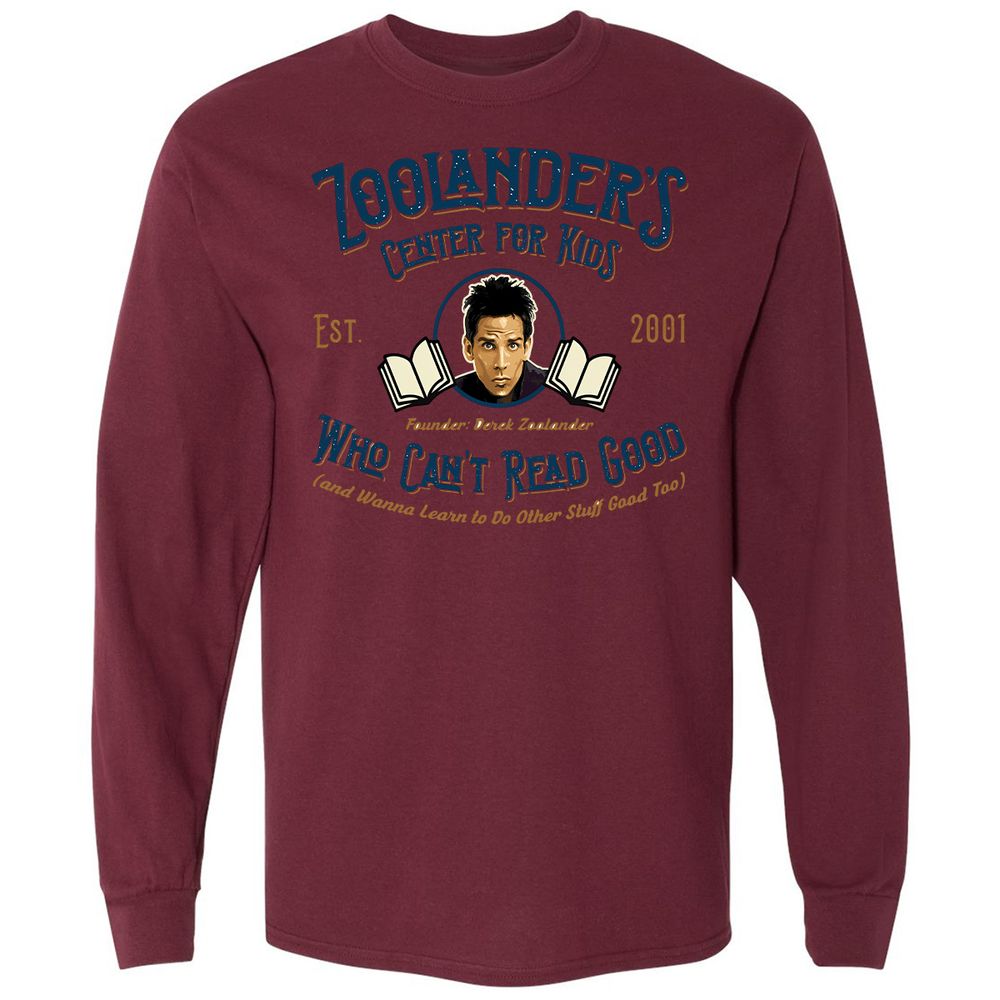 Long Sleeve T-Shirt - RTLVF11H - Maroon - 11