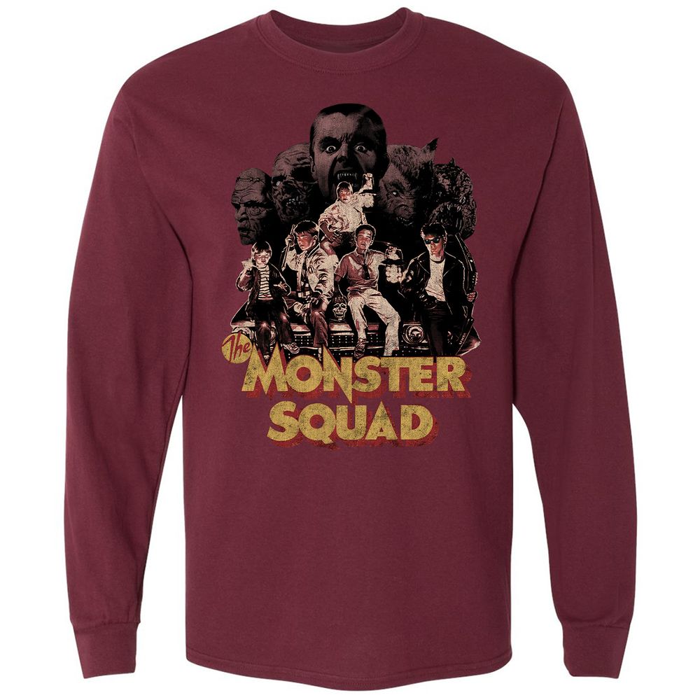 Long Sleeve T-Shirt - 985NRJBL - Maroon - 11