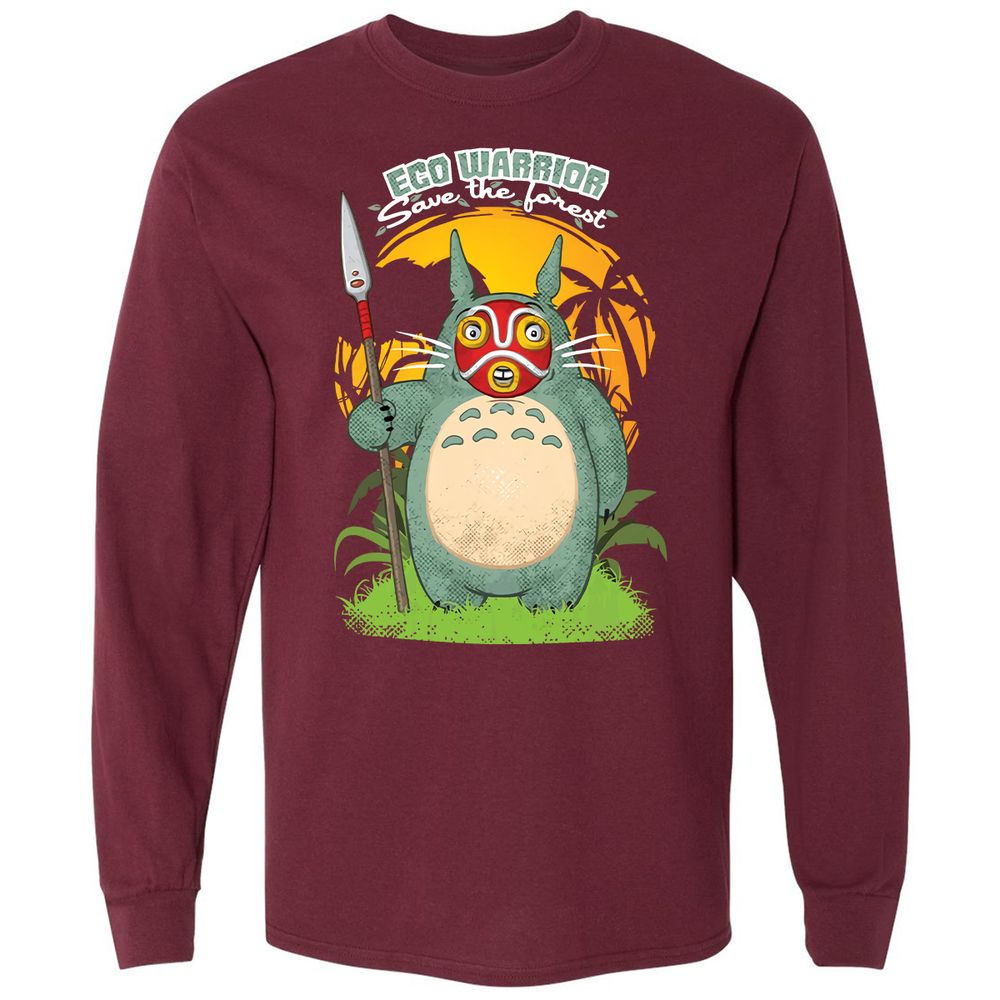 Long Sleeve T-Shirt - FM5YLUMA - Maroon - 11