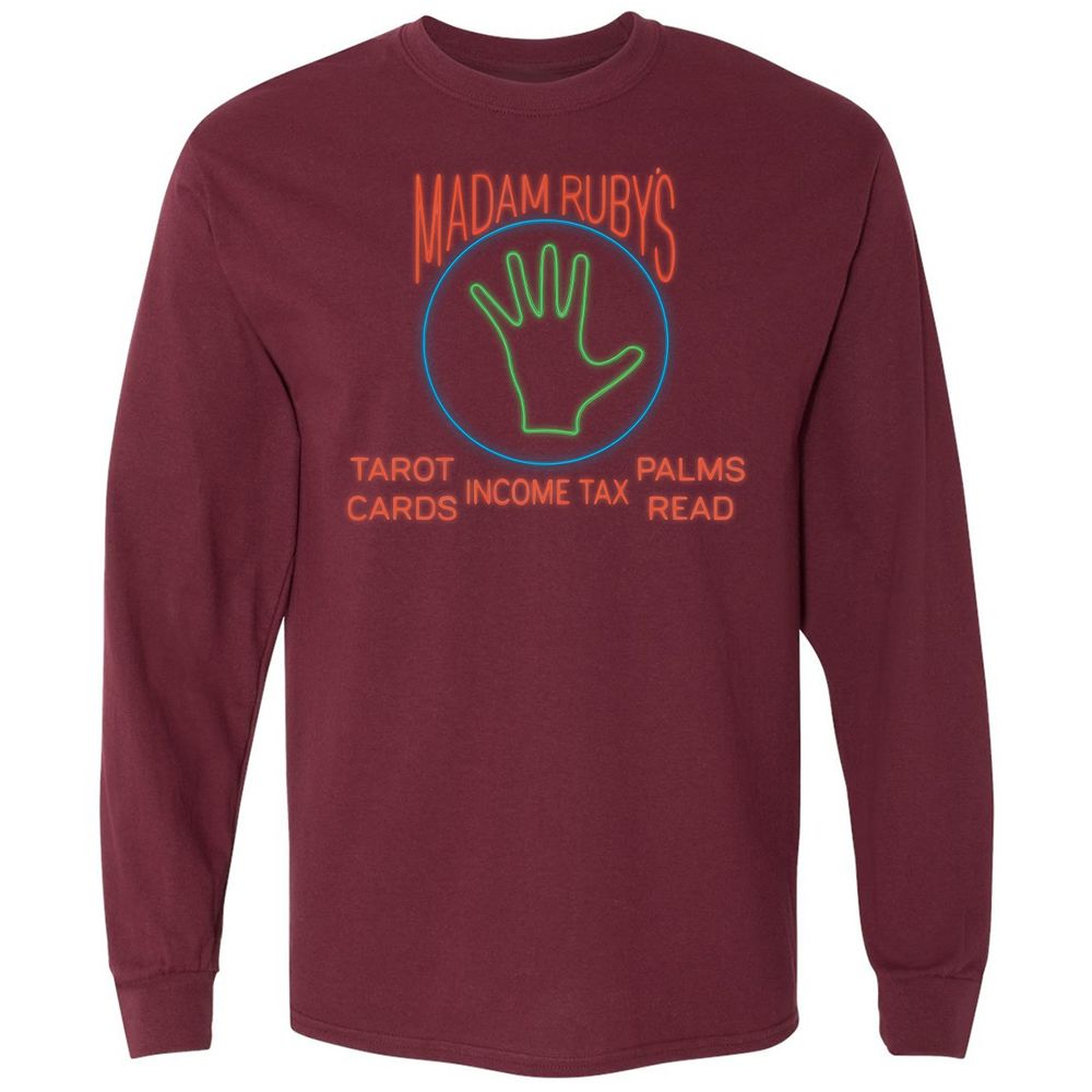 Long Sleeve T-Shirt - C4T3EDMG - Maroon - 11