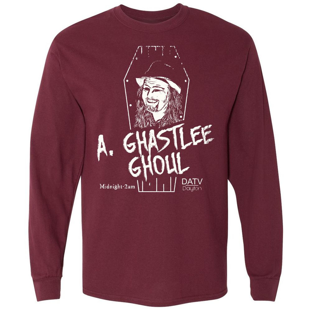 Long Sleeve T-Shirt - RWSUVBZR - Maroon - 11