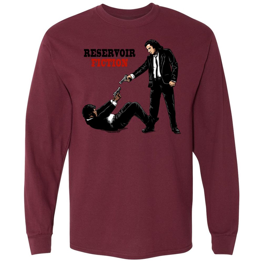 Long Sleeve T-Shirt - MGSJCLDK - Maroon - 11