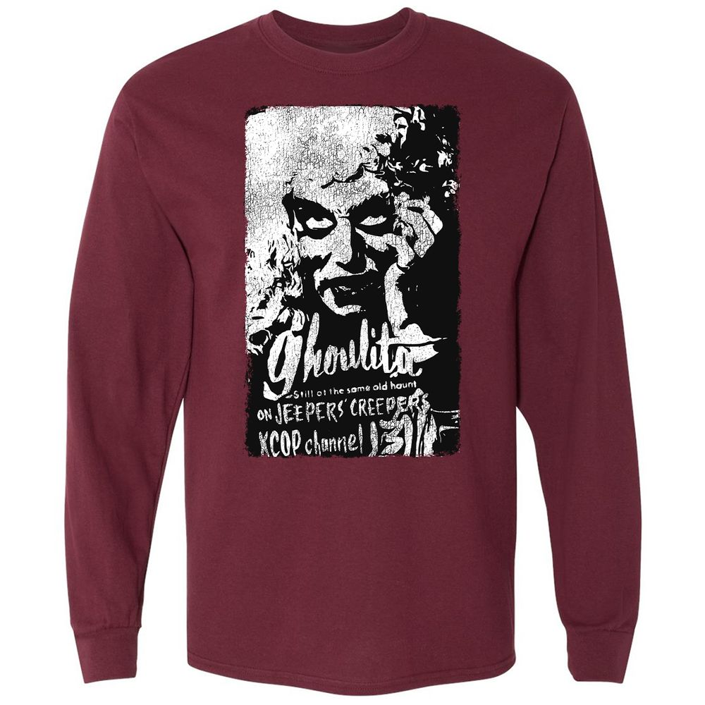 Long Sleeve T-Shirt - YVNUJGDR - Maroon - 11