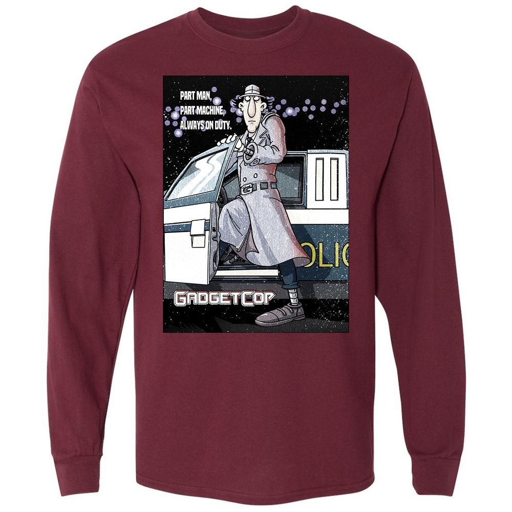 Long Sleeve T-Shirt - 5612Z86Z - Maroon - 11