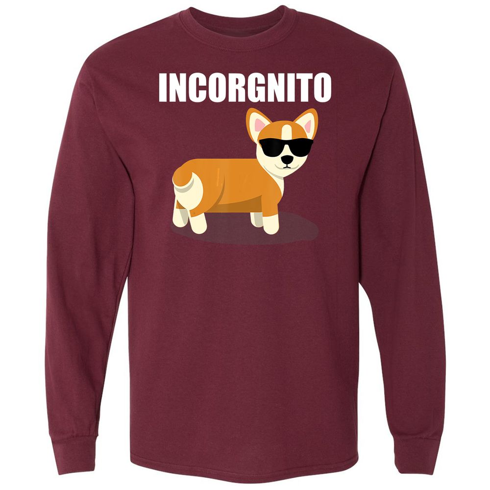 Long Sleeve T-Shirt - 5JTKATV6 - Maroon - 11