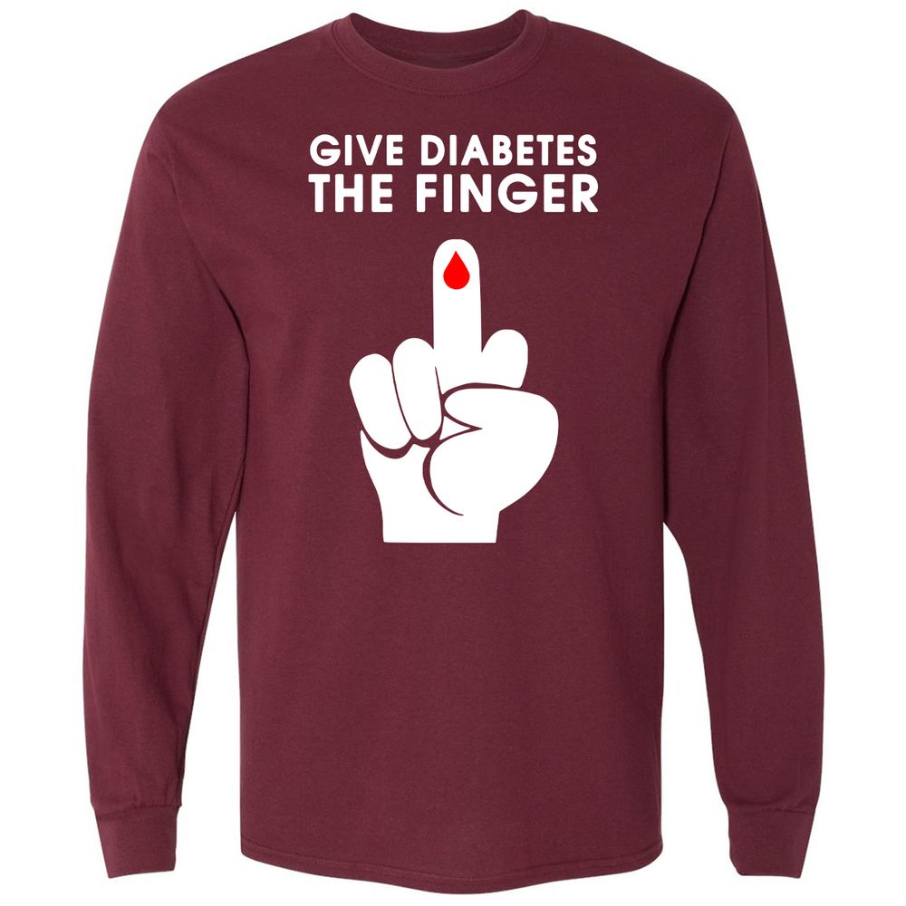 Long Sleeve T-Shirt - JLECKU3V - Maroon - 11