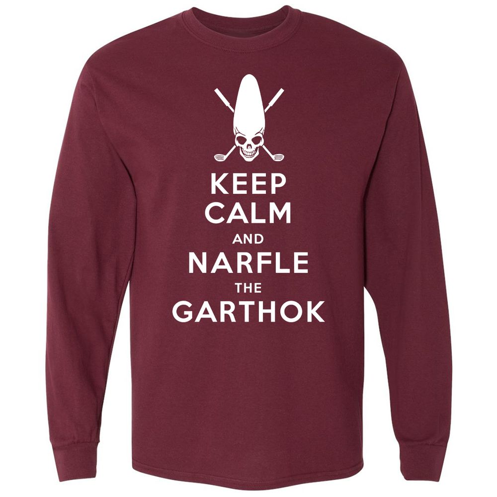 Long Sleeve T-Shirt - T8EU66P3 - Maroon - 11