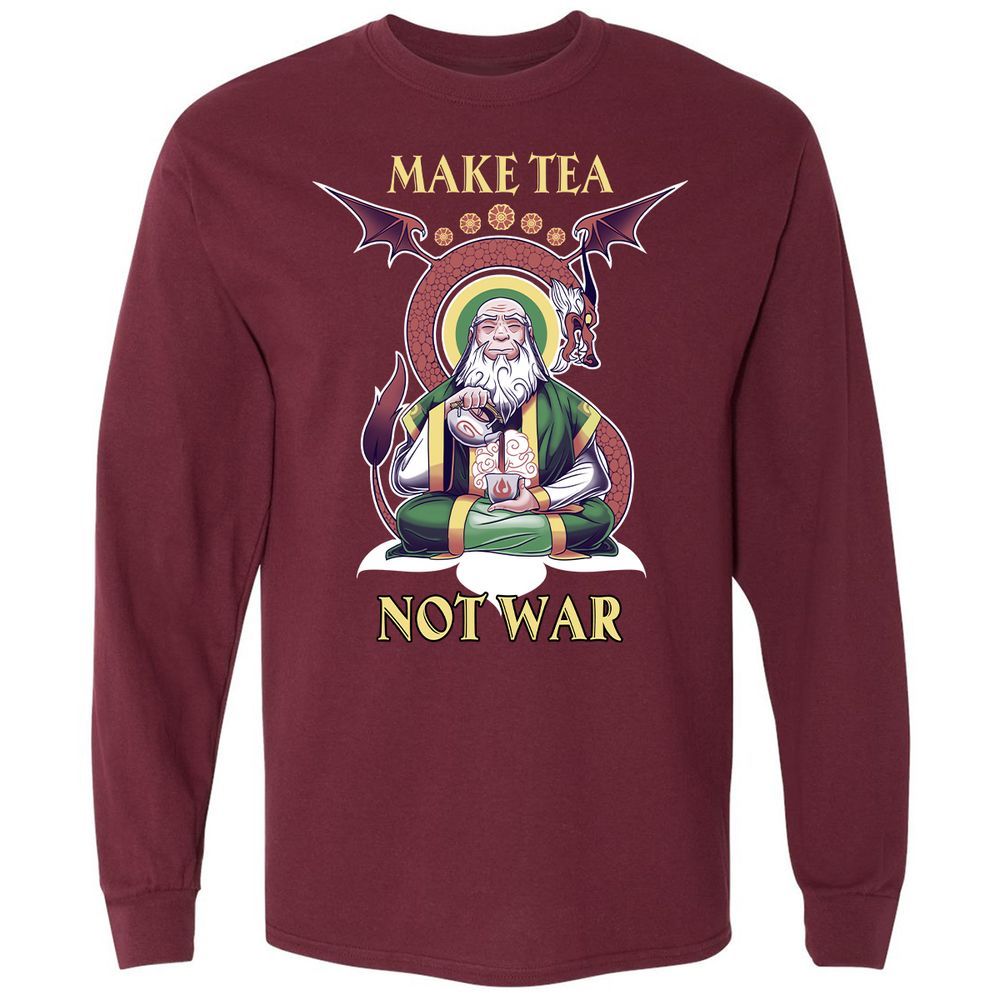 Long Sleeve T-Shirt - 91A44UP5 - Maroon - 11