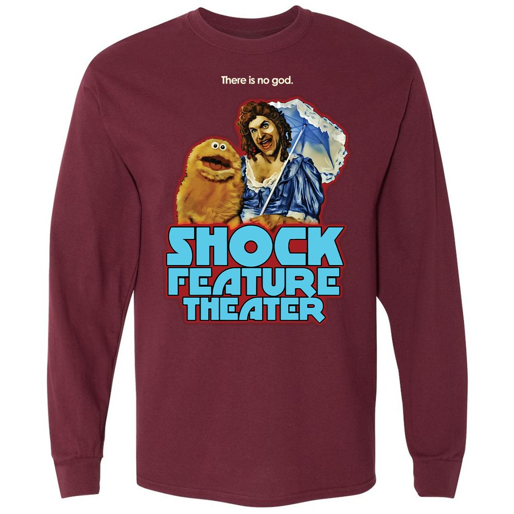 Long Sleeve T-Shirt - V2XFAW1N - Maroon - 11