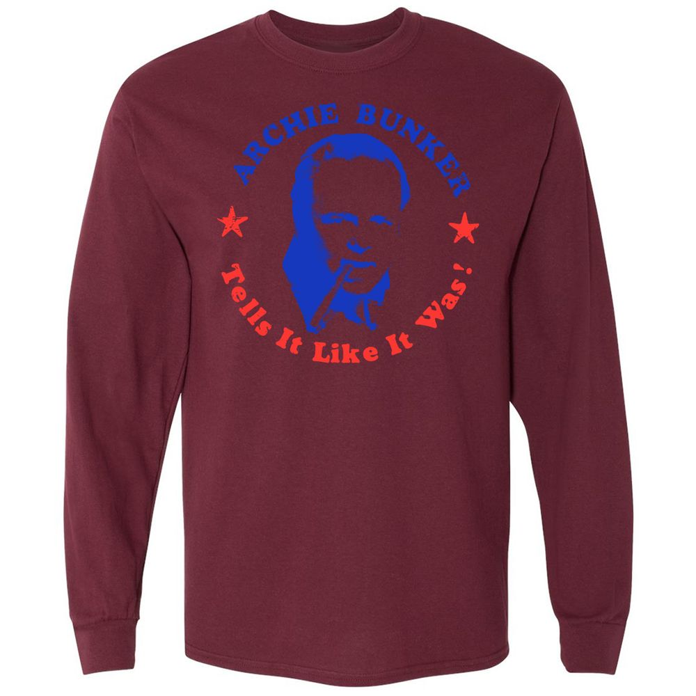 Tells It Like It Was - Maroon - 11