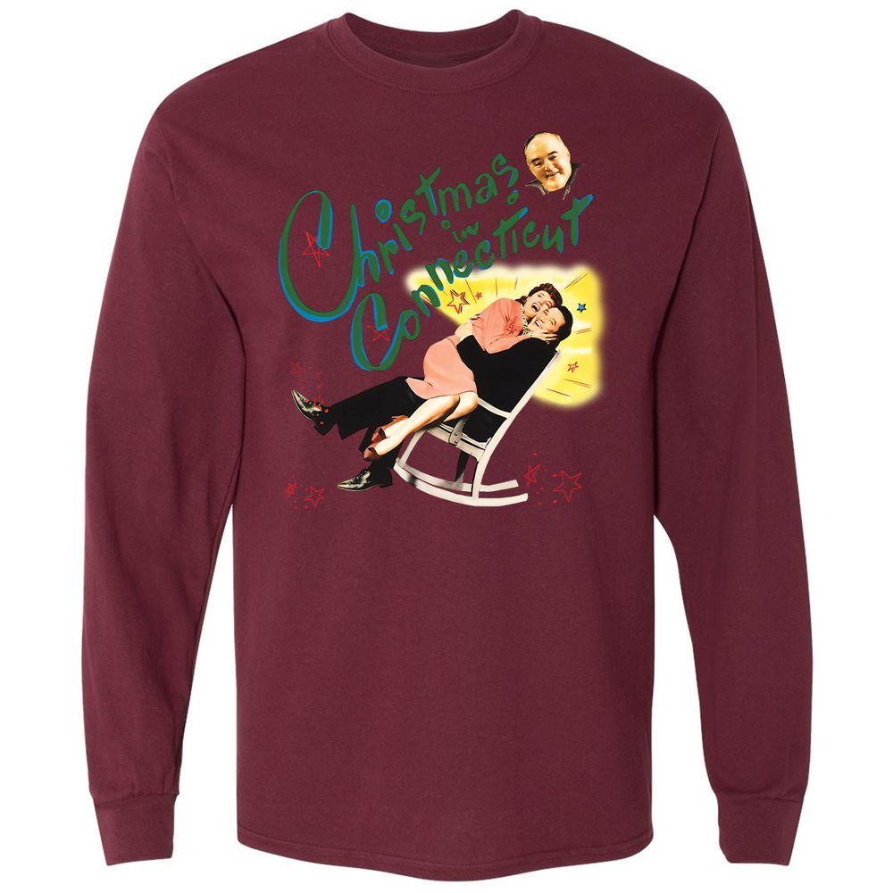 Long Sleeve T-Shirt - FAMLFQVS - Maroon - 11