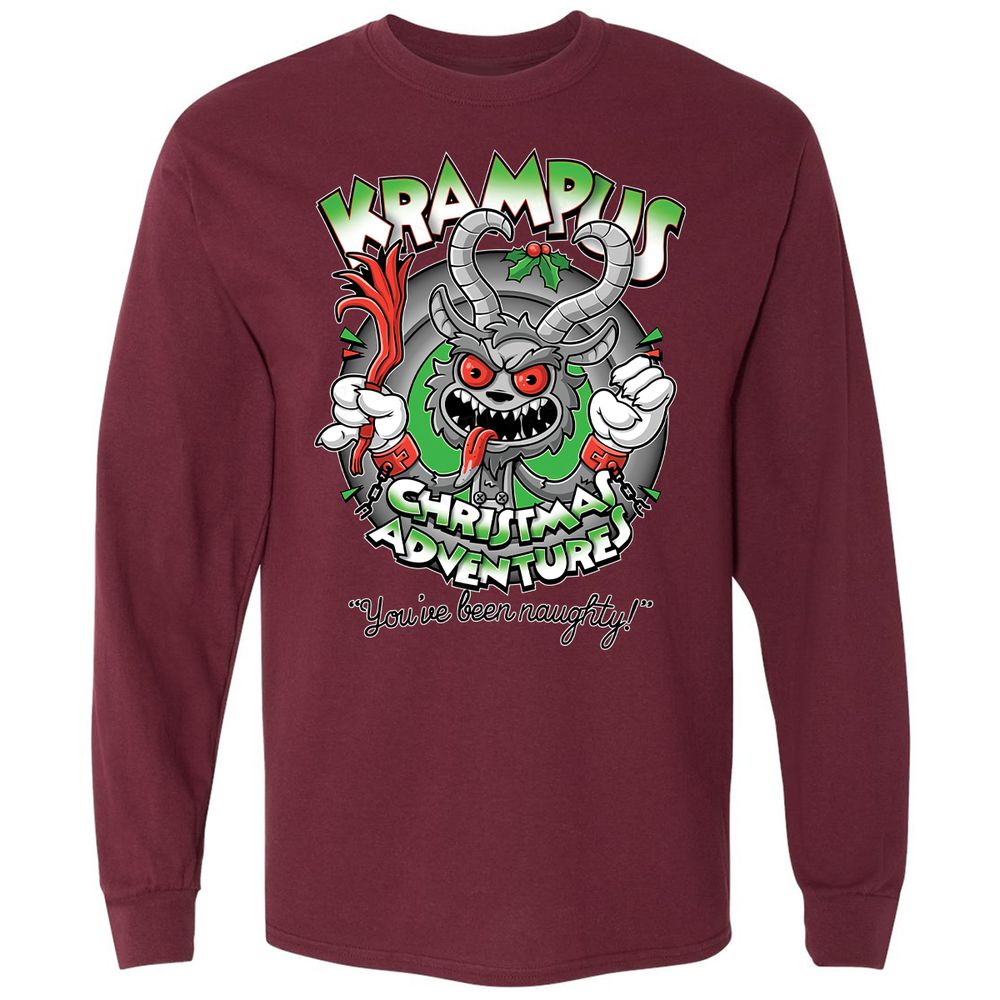 Long Sleeve T-Shirt - BMXPU2QE - Maroon - 11