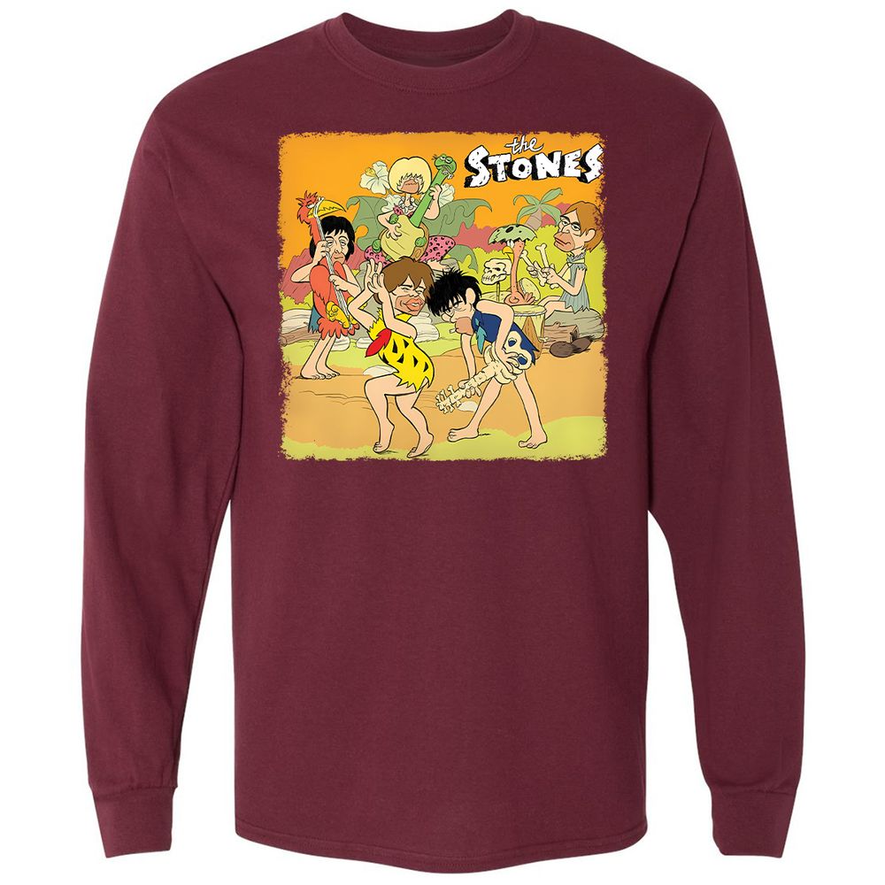 Long Sleeve T-Shirt - 1JCQ4RZJ - Maroon - 11