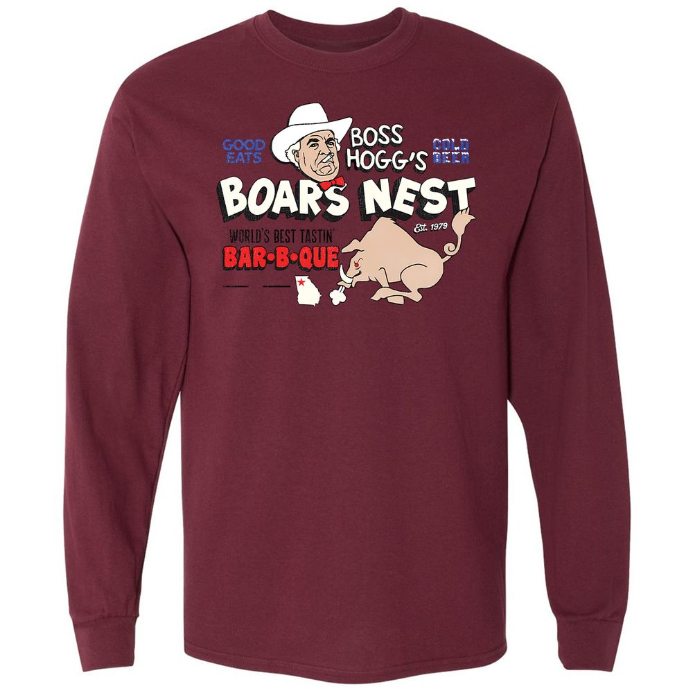 Long Sleeve T-Shirt - 9RU51LMP - Maroon - 11