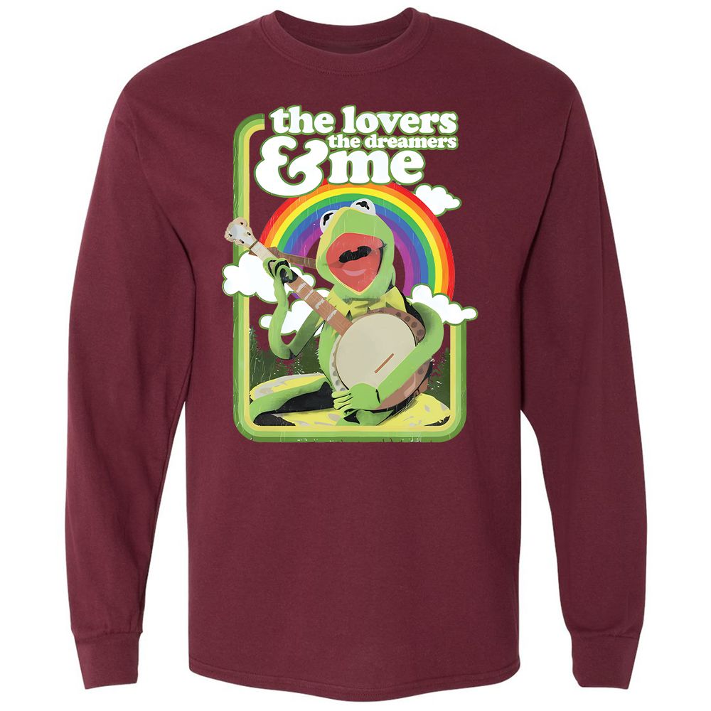 Long Sleeve T-Shirt - L1BN48RT - Maroon - 11