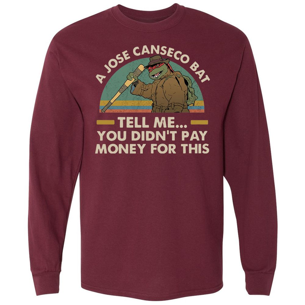 Long Sleeve T-Shirt - LE4LKRTZ - Maroon - 11