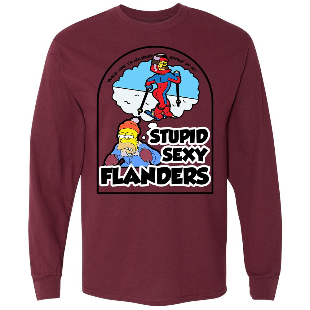 Stupid Sexy Flanders - Maroon - 11