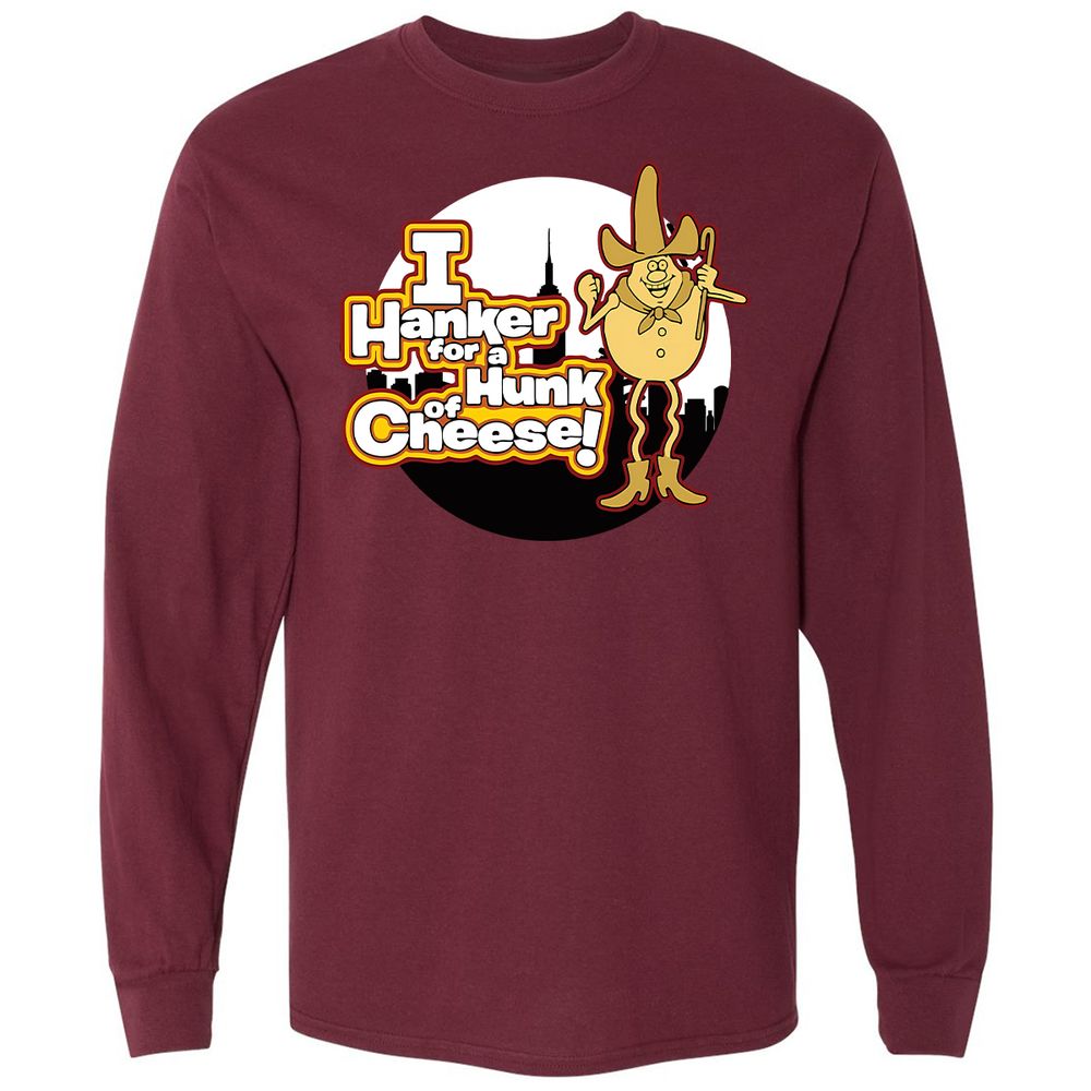 Long Sleeve T-Shirt - NP7P22N7 - Maroon - 11