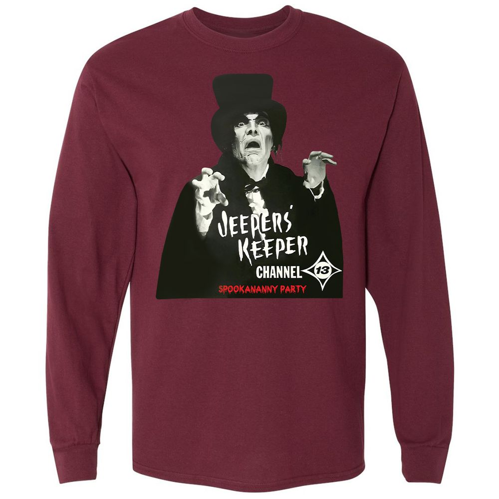 Long Sleeve T-Shirt - 2QC5LJ1D - Maroon - 11
