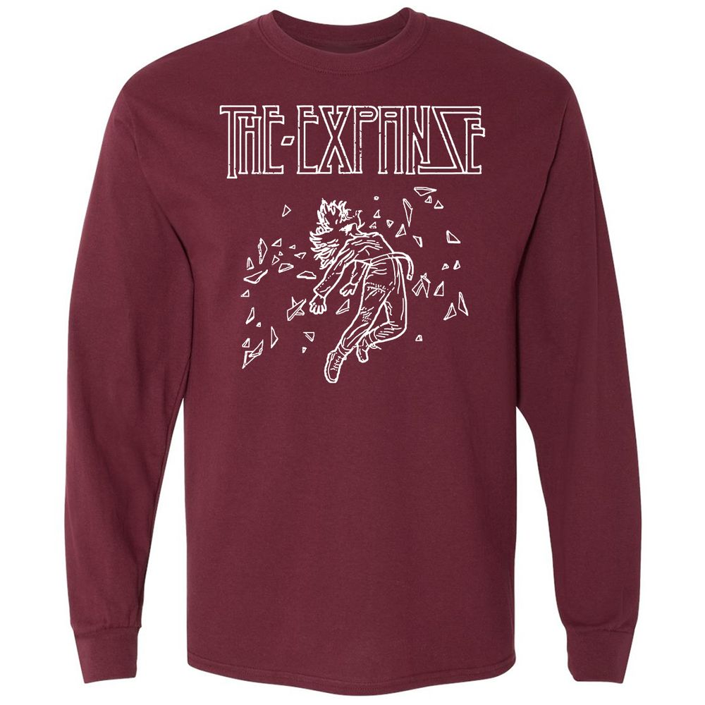 Long Sleeve T-Shirt - RFKLJ1SL - Maroon - 11