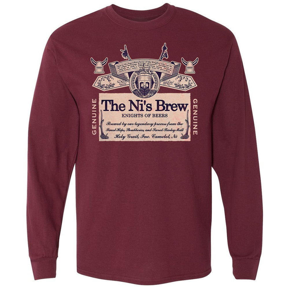 Long Sleeve T-Shirt - YY2S9CJD - Maroon - 11
