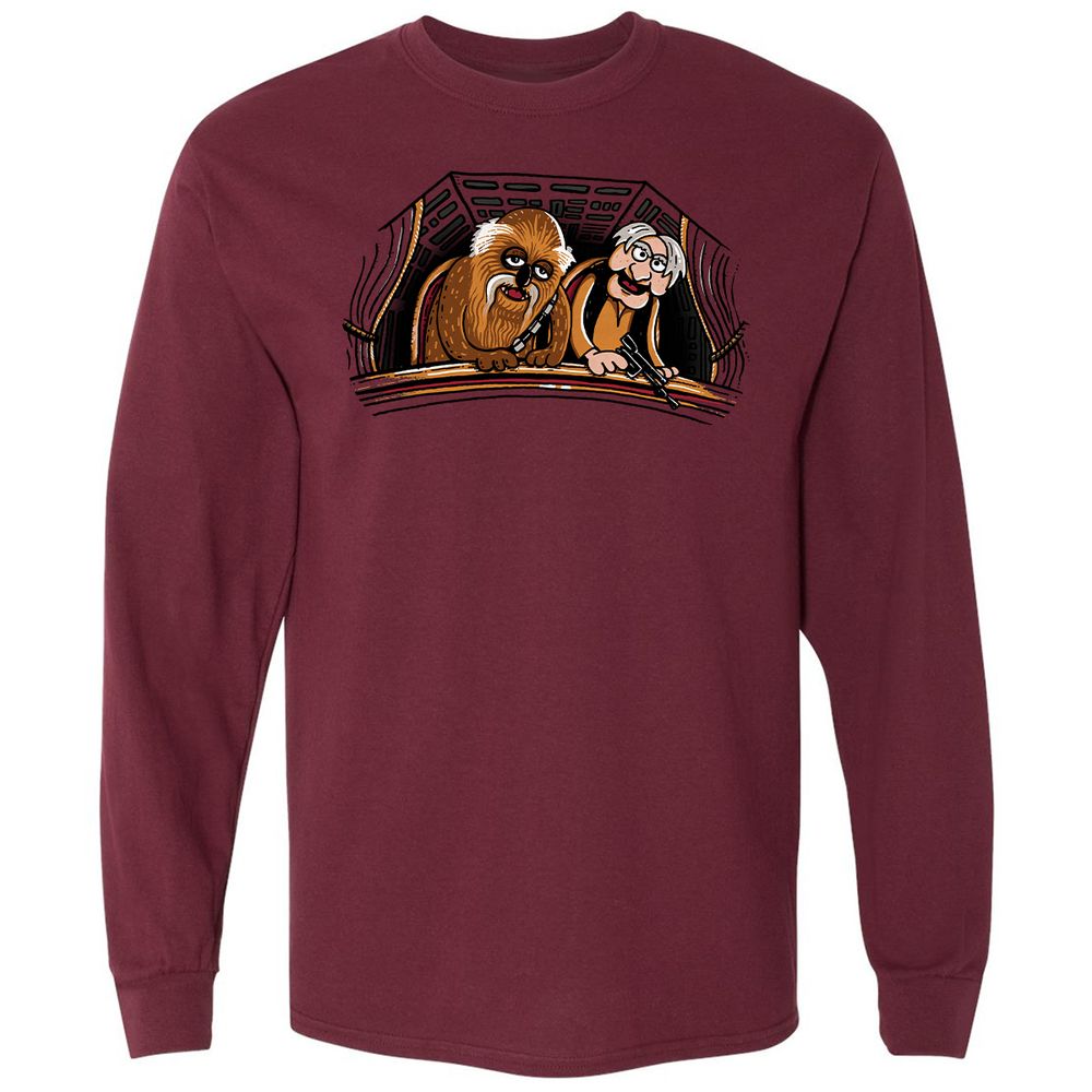Long Sleeve T-Shirt - D27ZUQ1G - Maroon - 11