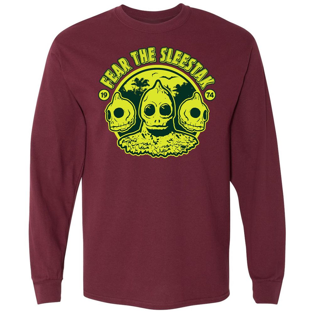 Long Sleeve T-Shirt - DMJRGT94 - Maroon - 11