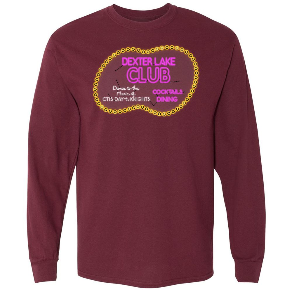 Long Sleeve T-Shirt - EGD37KSB - Maroon - 11