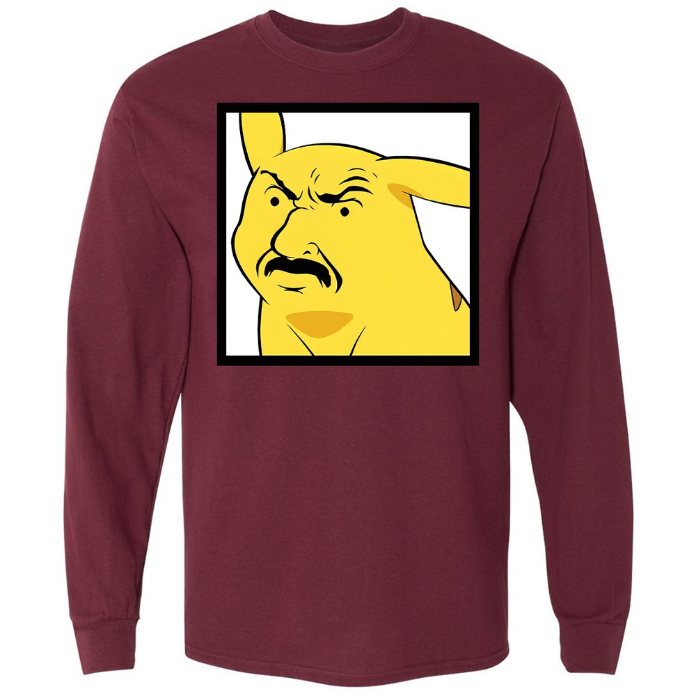 Long Sleeve T-Shirt - MK35AGAZ - Maroon - 11