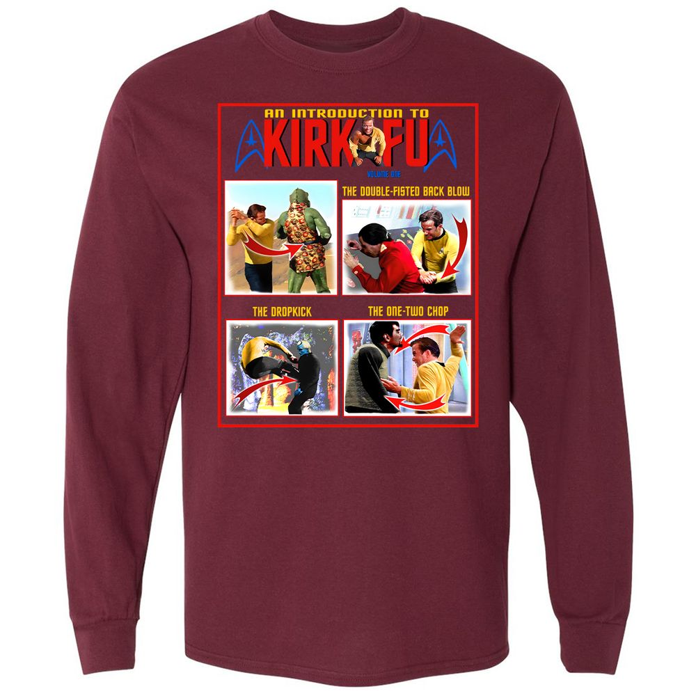 Long Sleeve T-Shirt - 5WFM8AAF - Maroon - 11