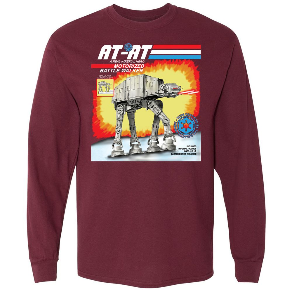 Long Sleeve T-Shirt - MZ9X521G - Maroon - 11