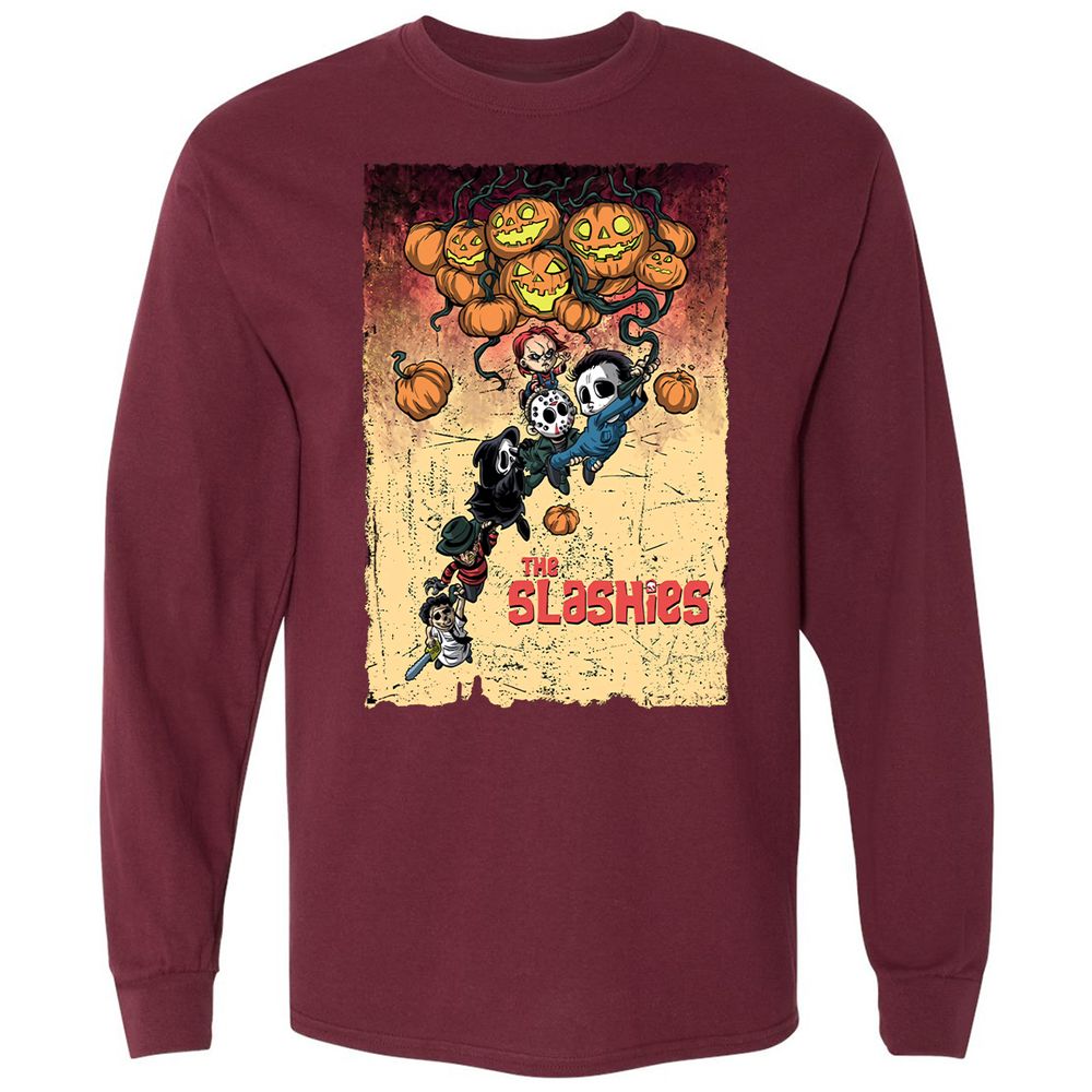 Long Sleeve T-Shirt - S1SM8RWC - Maroon - 11