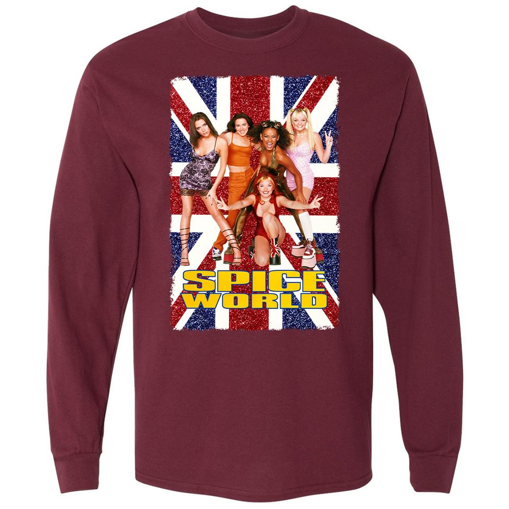 Long Sleeve T-Shirt - 2Z6WY9BN - Maroon - 11