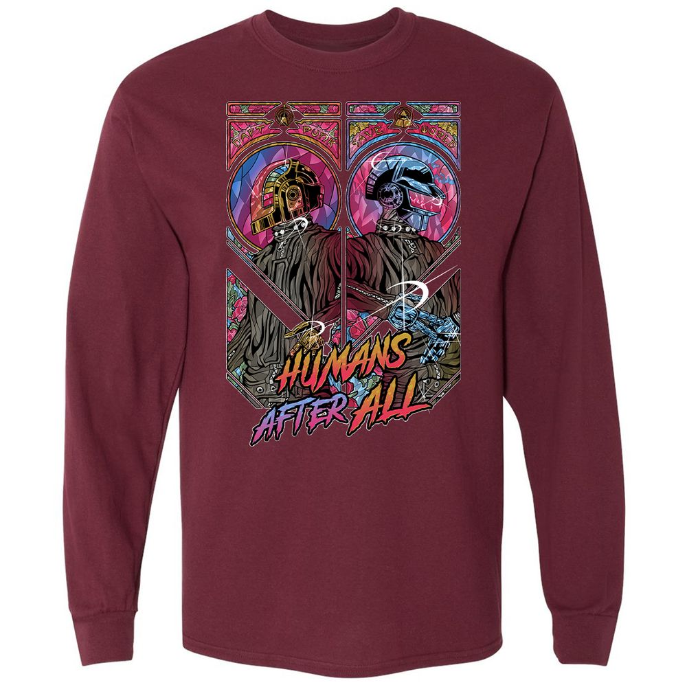 Long Sleeve T-Shirt - RRW7CAGB - Maroon - 11