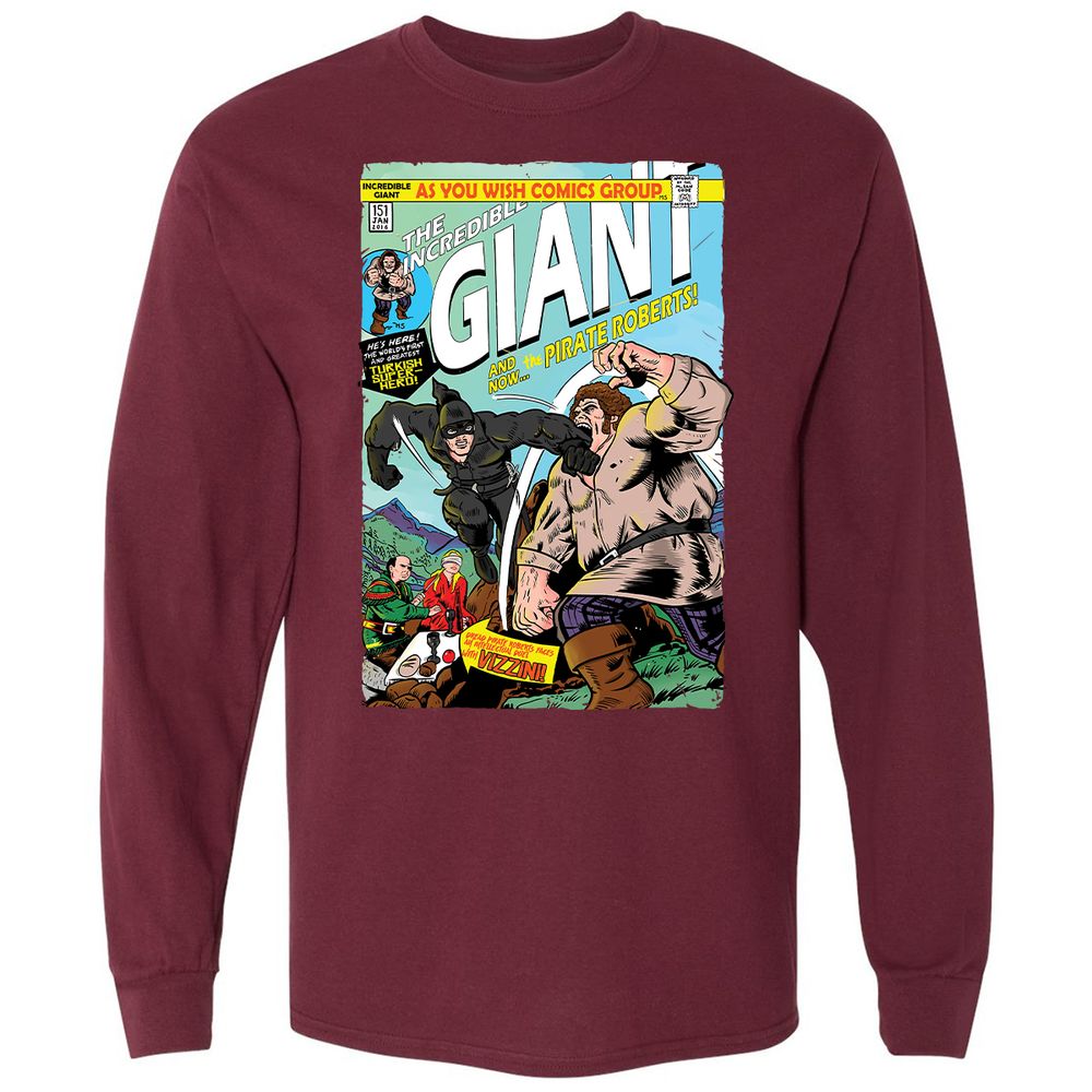 Long Sleeve T-Shirt - QE1HS8VP - Maroon - 11