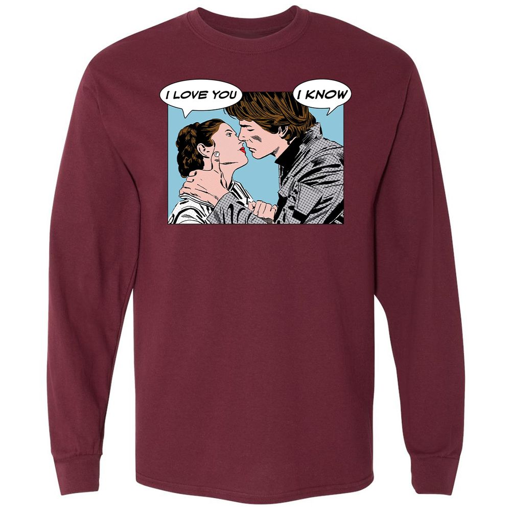 Long Sleeve T-Shirt - CED14VAV - Maroon - 11