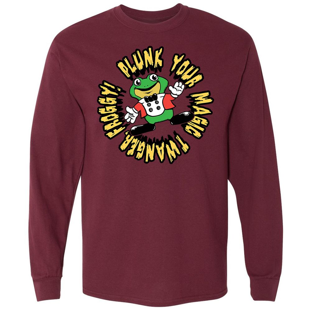 Long Sleeve T-Shirt - 6PVZBSPN - Maroon - 11