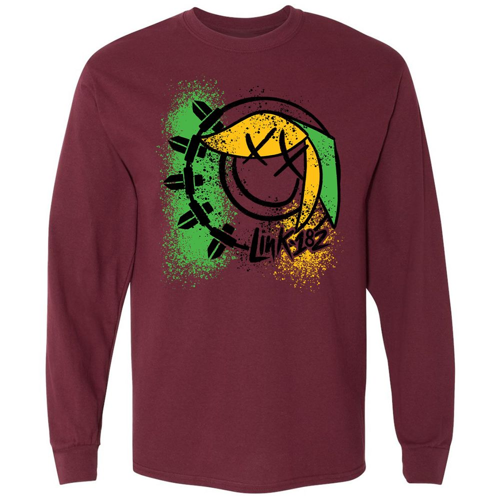 Long Sleeve T-Shirt - F9DJ3FSX - Maroon - 11