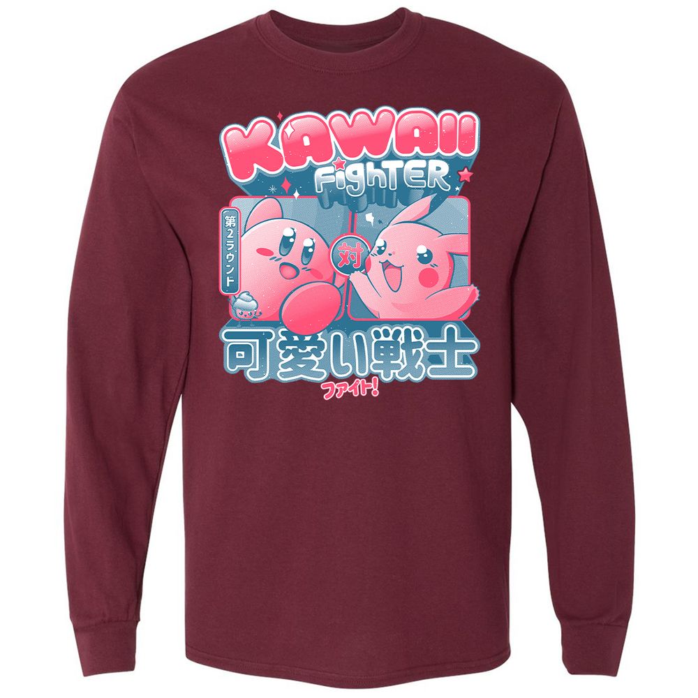 Long Sleeve T-Shirt - 8WL55ADY - Maroon - 11