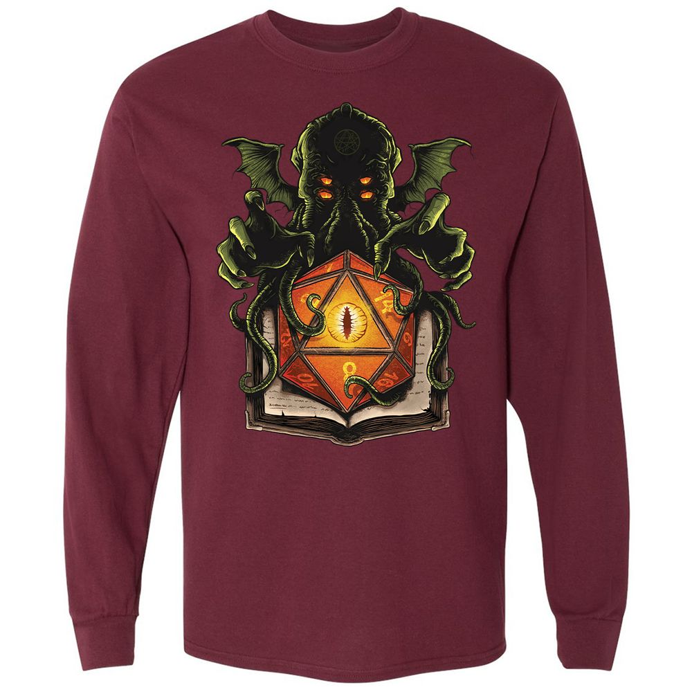 Long Sleeve T-Shirt - ENYZRBL2 - Maroon - 11