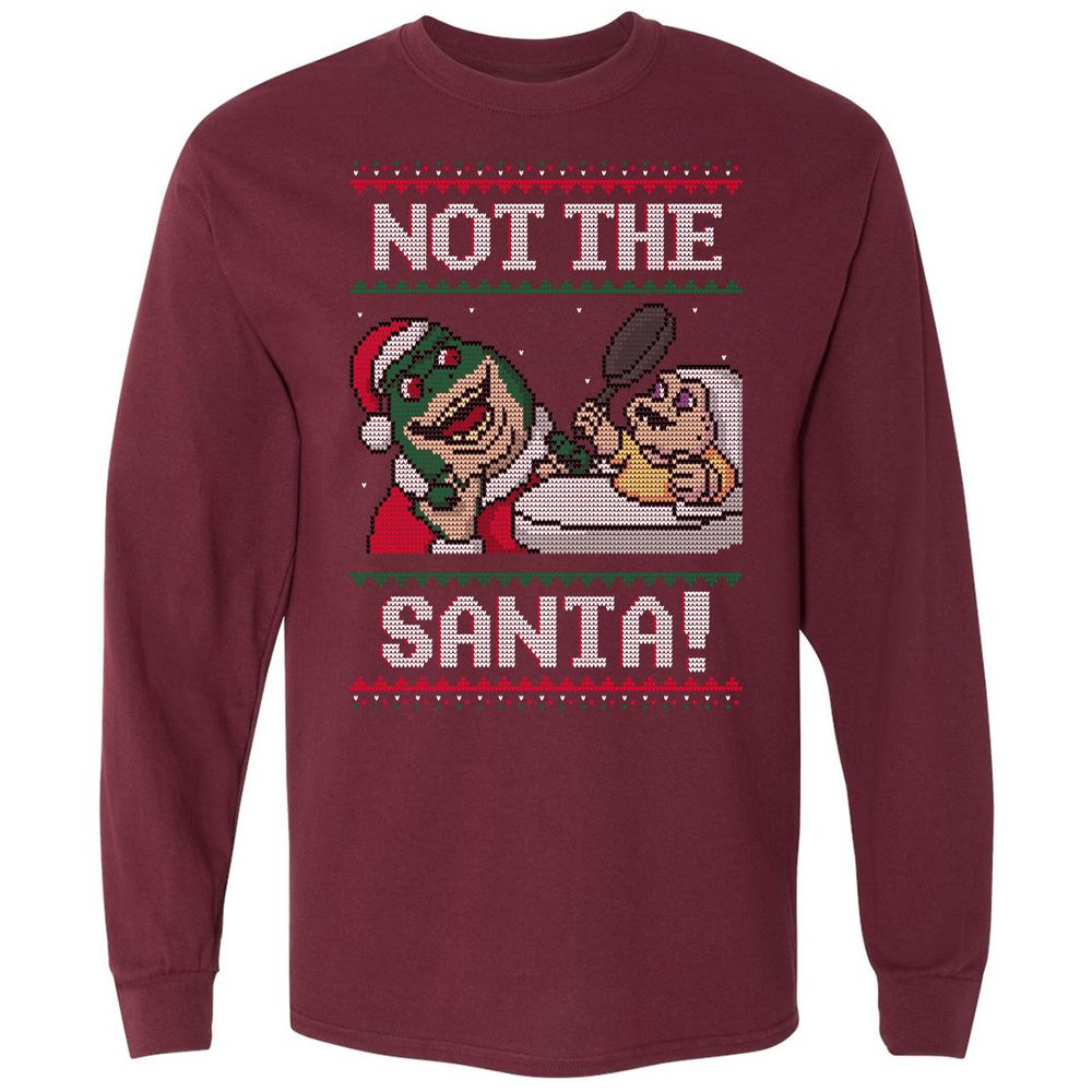 Long Sleeve T-Shirt - 8G7H9EHP - Maroon - 11