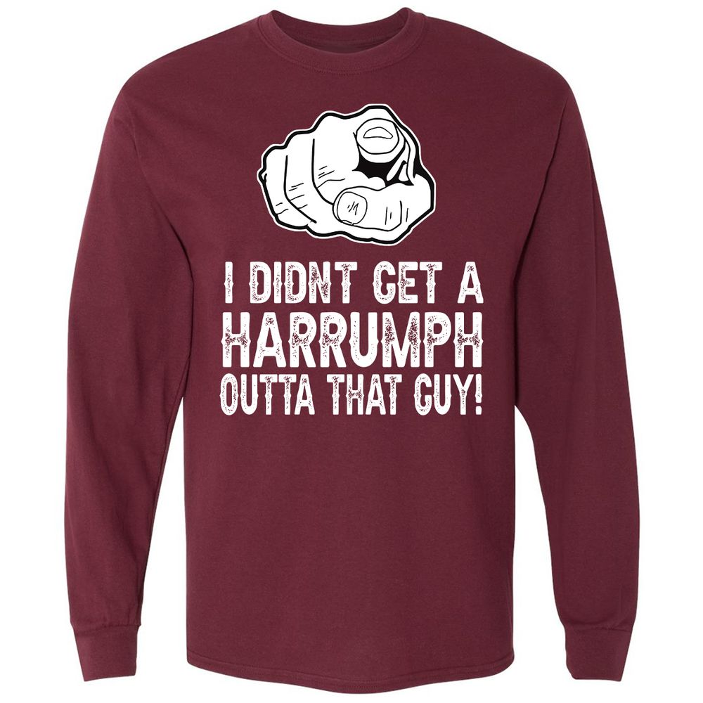 Long Sleeve T-Shirt - JWD8HN4B - Maroon - 11