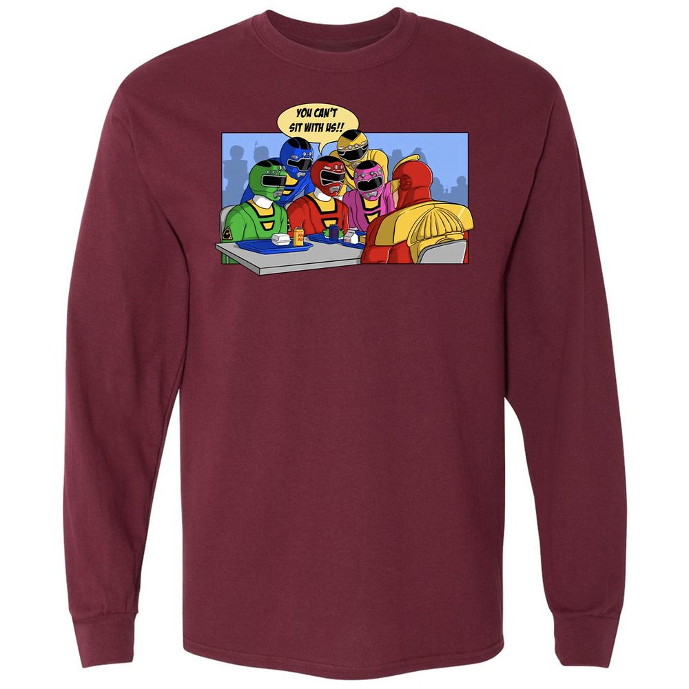 Long Sleeve T-Shirt - XGXADDJG - Maroon - 11