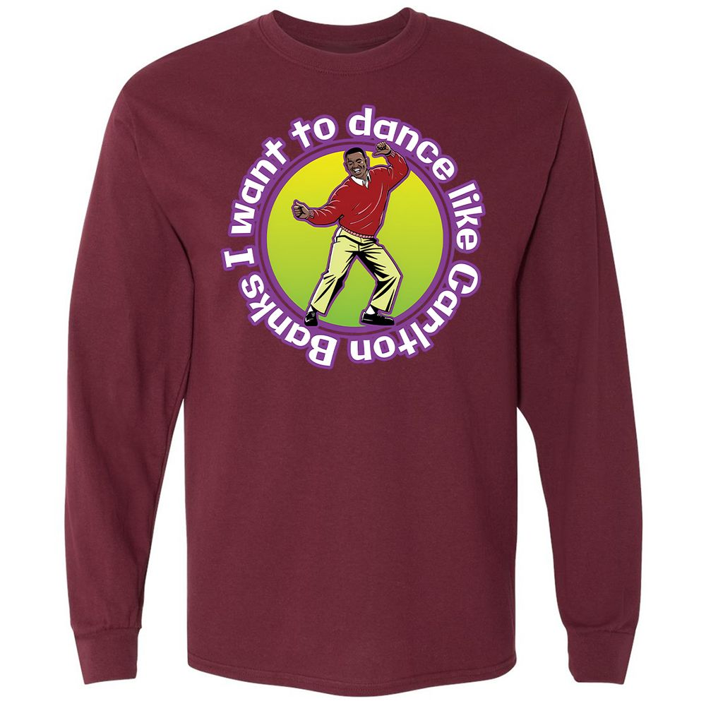 Long Sleeve T-Shirt - VT3QVAP2 - Maroon - 11