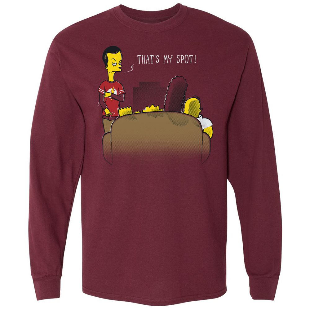Long Sleeve T-Shirt - ZBW9ZUUL - Maroon - 11